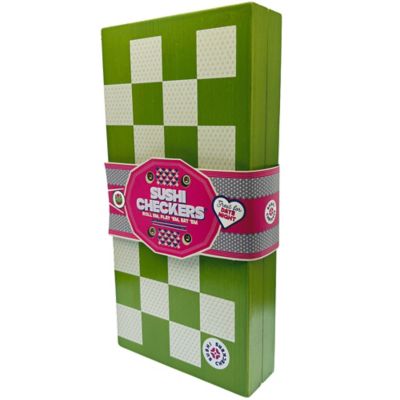 Image showing 6 th Project Genius Sushi Checkers - Game & Sushi Making Set, Kids Ages 8 Plus, 2 Players