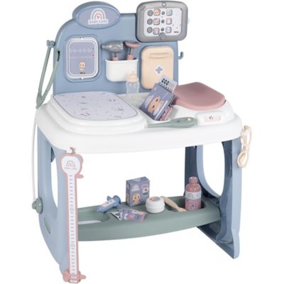 Smoby Toys Baby Childcare Center - Pastel - 24 Medical Toy Accessories, Kids Age 3 Plus