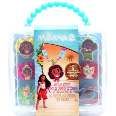 Tara Toy Moana 2 Necklace Activity Set - Disney DIY Jewelry Kit, Kids Ages 3 Plus