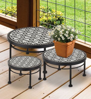 Image showing  Plant Stand Set/3 - Diamond