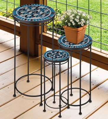 Image showing  Plant Stand Tall Set/3 - Argyle