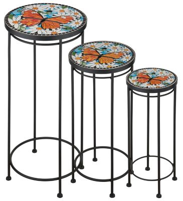 Regal Art & Gift Plant Stand Tall Set/3 - Butterfly