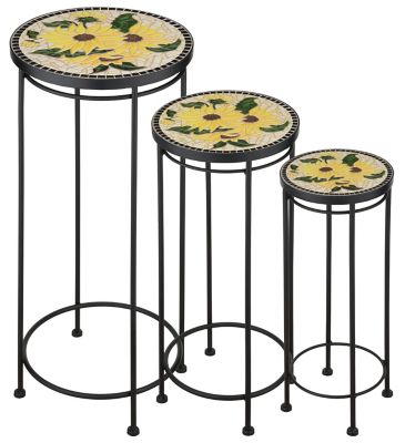 Regal Art & Gift Plant Stand Tall Set/3 - Sunflower