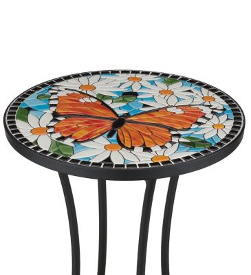 Regal Art & Gift Mosaic Plant Stand - Butterfly