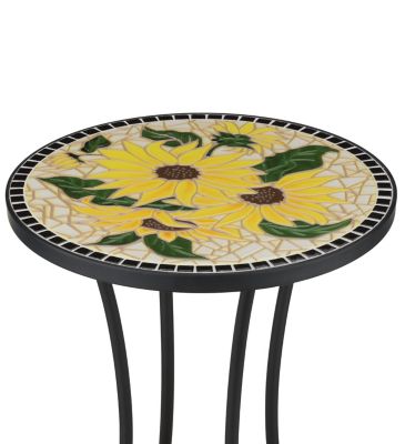 Regal Art & Gift Mosaic Plant Stand - Sunflower