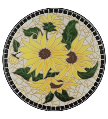 Image showing  Mosaic Plant Stand - Sunflower