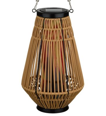 Regal Art & Gift Wicker Solar Lantern - Hexagon