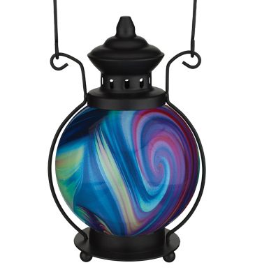 Regal Art & Gift Swirl LED Lantern - Purple