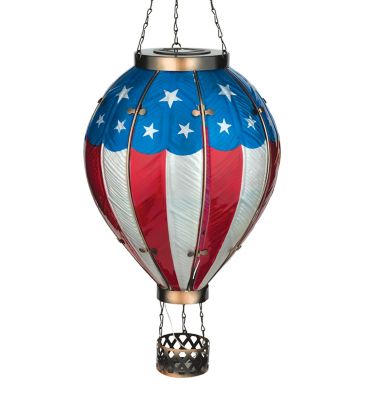 Regal Art & Gift Hot Air Balloon Solar Lantern LG - Americana