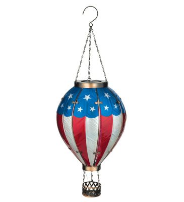 Image showing  Hot Air Balloon Solar Lantern LG - Americana