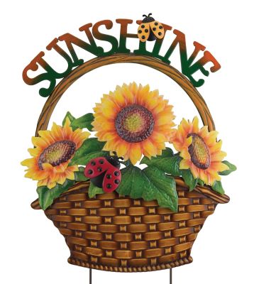 Regal Art & Gift Basket Flower Stake - Sunshine