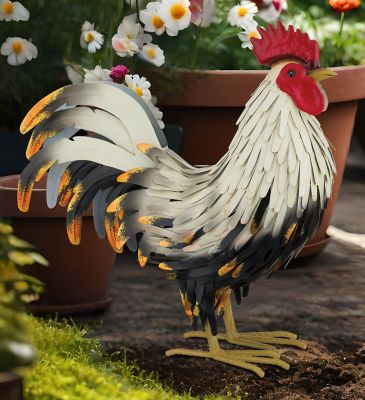 Image showing  Indoor/Outdoor Brahma Rooster Statue, Small