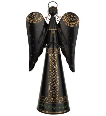 Regal Art & Gift Angel Decor 23 in. - Black/Gold