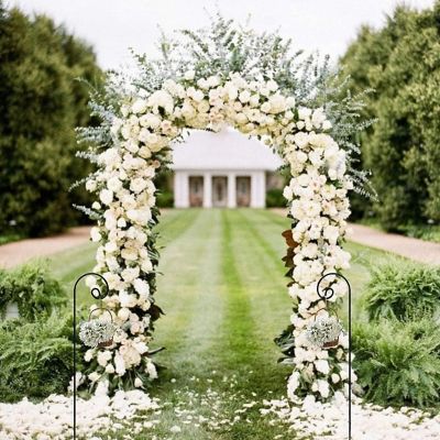 Image showing  Black Steel curl Shepard's Hooks (30-Pack)