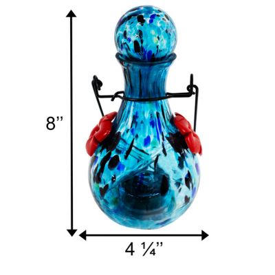 Image showing  LunaLite Vase Hummingbird Feeder, Saturn, 16 oz.