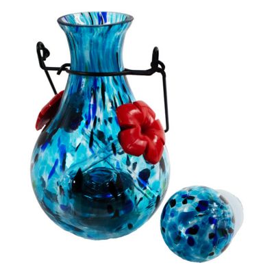 Image showing  LunaLite Vase Hummingbird Feeder, Saturn, 16 oz.
