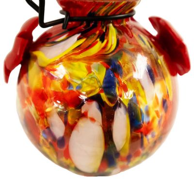 Image showing  LunaLite Globe Hummingbird Feeder, Red, 16 oz.
