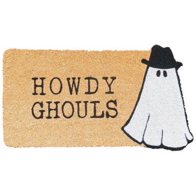 Red Shed Howdy Ghouls Coir Halloween Doormat, 32 in. x 18 in.