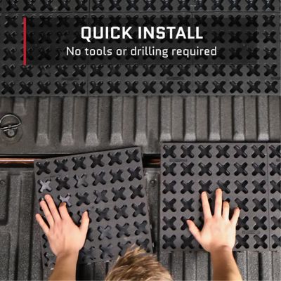 Image showing 6 th Tmat Truck Bed Mat and Cargo Management System, Standard Bed 6 ft. to 6 ft. 5 in.