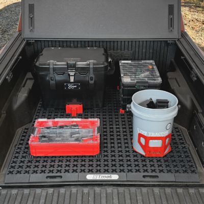 Image showing 6 th Tmat Truck Bed Mat and Cargo Management System, Standard Bed 6 ft. 6 in. to 6 ft. 9 in.