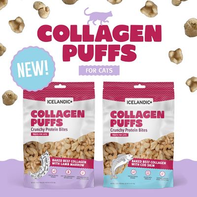Image showing  Collagen Puffs Baked Beef Collagen With Lamb Marrow - 0.5 oz. Bag