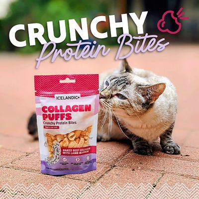 Image showing 5 th Icelandic+ Collagen Puffs Baked Beef Collagen With Lamb Marrow - 0.5 oz. Bag