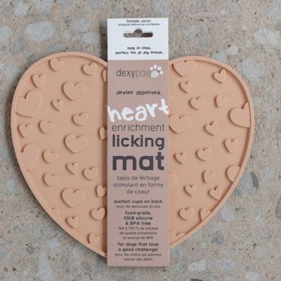 Image showing  Enrichment Lick Mat Grooved Silicone Dog Feeding Dish, G0871789002505