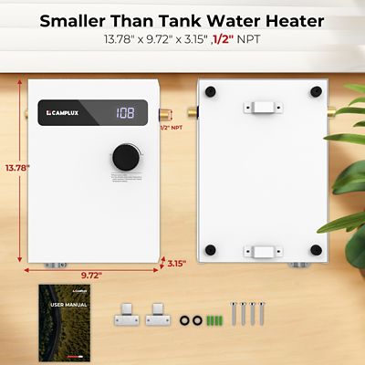 Image showing  11 kW 240 V Tankless Electric Water Heater
