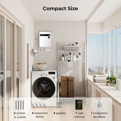 Image showing  24 kW 240 V Tankless Electric Water Heater