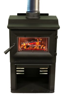 Comfort Glow Wood Burning Stove 1200 sq ft. Black