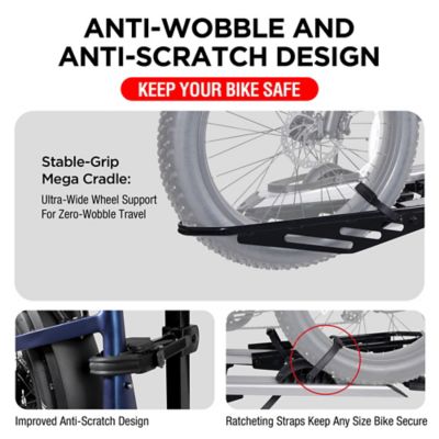 Image showing  200 lb. Hitch Mount Bike Rack with Ramp