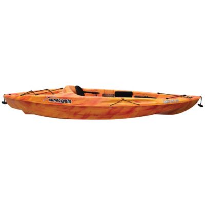 Image showing  Bali 10 SS, Sit-on Recreational Kayak with Paddle, Peach Swirl