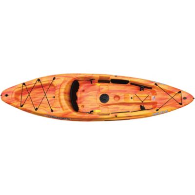 Image showing  Bali 10 SS, Sit-on Recreational Kayak with Paddle, Peach Swirl