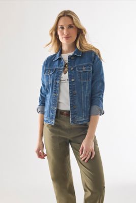 Martha Stewart Women's Vintage Denim Jacket
