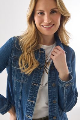 Image showing 4 th Martha Stewart Women's Vintage Denim Jacket