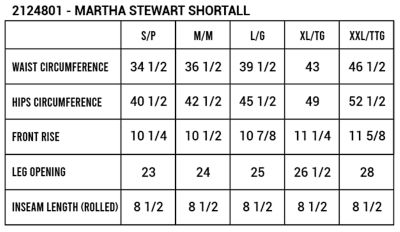 Image showing 7 th Martha Stewart Women's Garden Shortalls