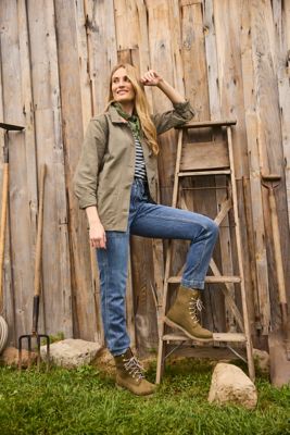 Image showing  Women's Straight Leg Fit Mid-Rise Garden Work Pants