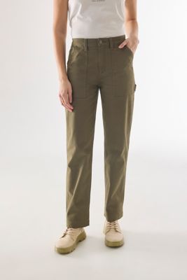 Image showing 2 th Martha Stewart Women's Straight Leg Fit Mid-Rise Garden Work Pants