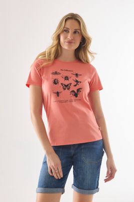 Image showing  Women's Moisture-Wicking Graphic Round Neck Short-Sleeve T-Shirt