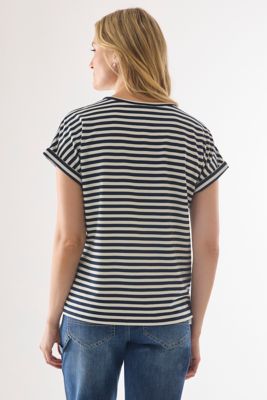 Image showing  Women's Moisture-Wicking Relaxed Round Neck Short-Sleeve T-Shirt