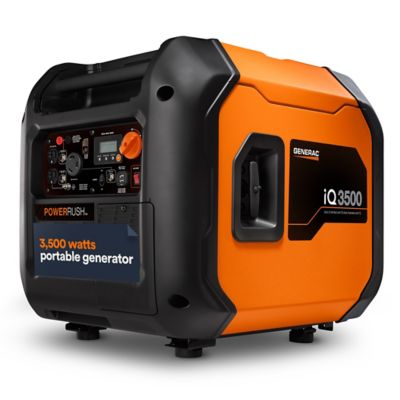 Generac 3,500-Watt Gasoline Powered iQ3500 Portable Inverter Generator