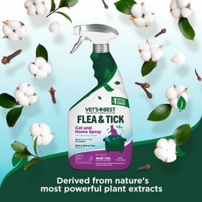 Image showing  Cat Flea & Tick Cotton Spice Home Spray 32 oz.