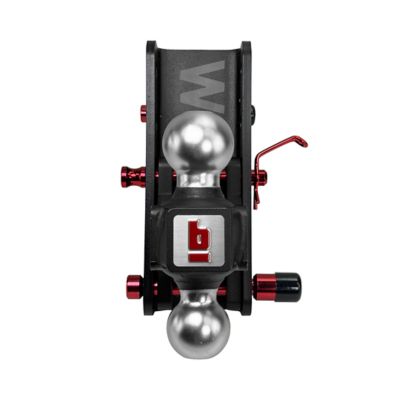 Image showing  Channel Mount Kit 4 in. Drop 2 in. Shank with Dual Ball and Locks