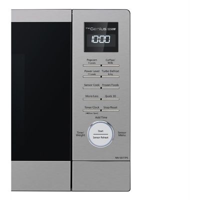 Image showing 6 th Panasonic 1.6 cu. ft. 1250W Cyclonic Wave Inverter Microwave