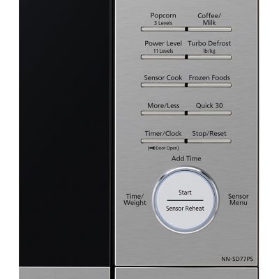 Image showing 7 th Panasonic 1.6 cu. ft. 1250W Cyclonic Wave Inverter Microwave