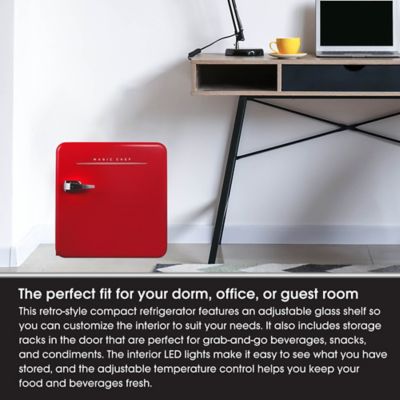 Image showing  Retro Mini Refrigerator