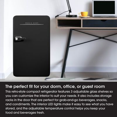 Image showing  Retro Mini Refrigerator without Freezer