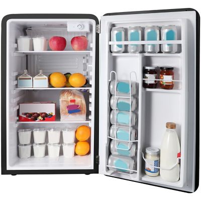 Image showing 9 th Magic Chef Retro Mini Refrigerator without Freezer