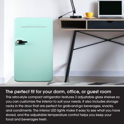 Image showing  3.2 cu. ft. Retro Mini Refrigerator without Freezer