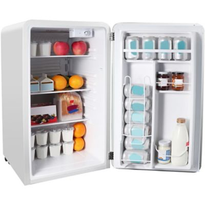 Image showing 8 th Magic Chef 3.2 cu. ft. Retro Mini Refrigerator